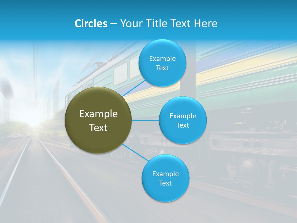Scenic Transportation Transport PowerPoint Template