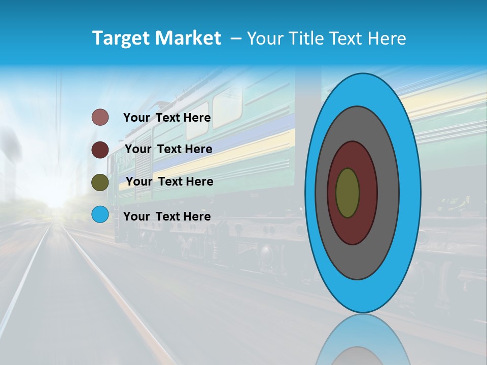 Scenic Transportation Transport PowerPoint Template