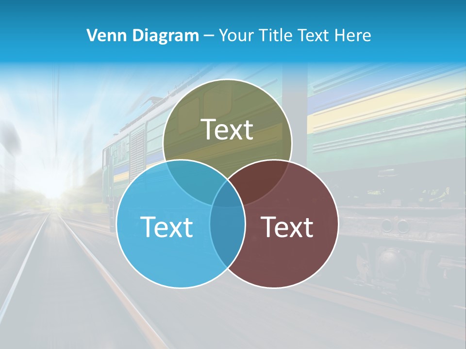 Scenic Transportation Transport PowerPoint Template