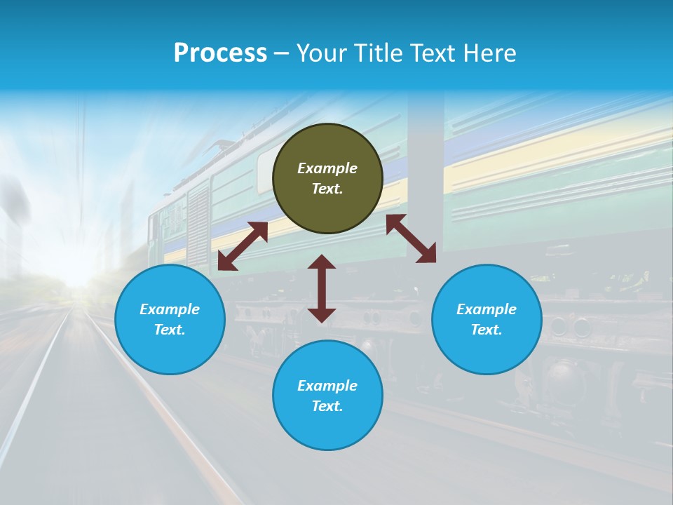 Scenic Transportation Transport PowerPoint Template