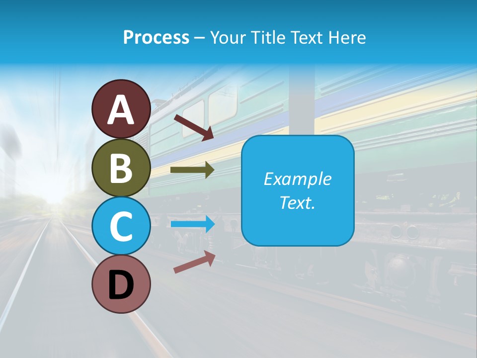 Scenic Transportation Transport PowerPoint Template