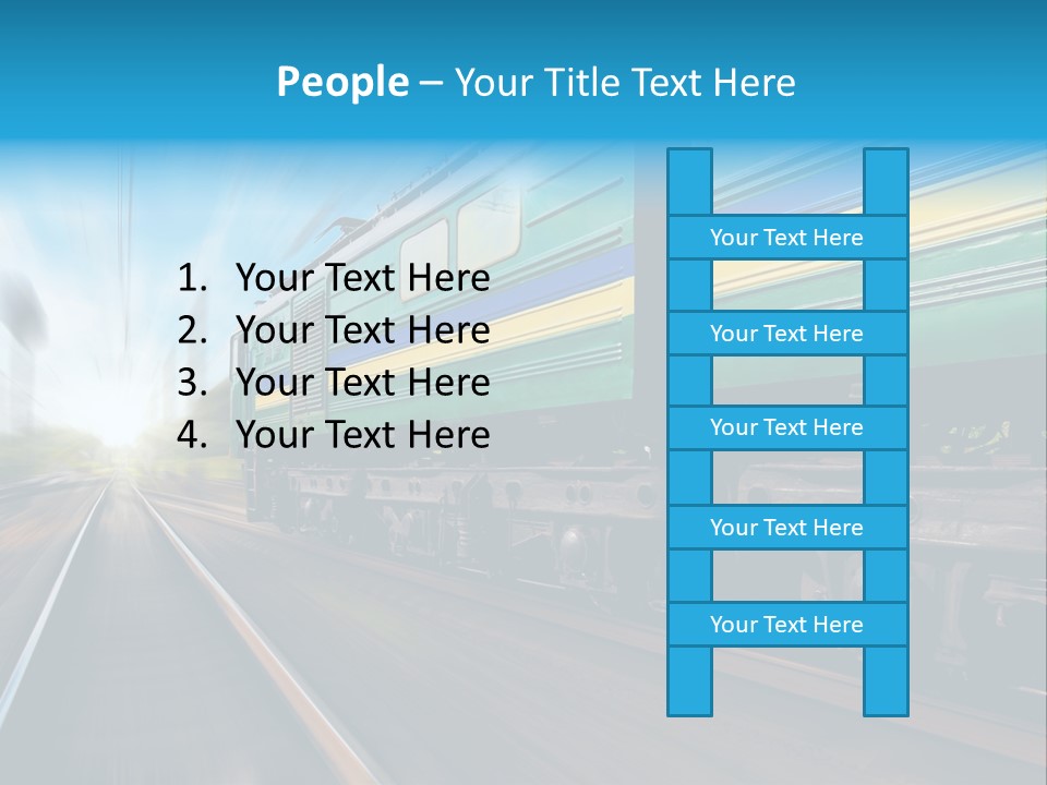 Scenic Transportation Transport PowerPoint Template