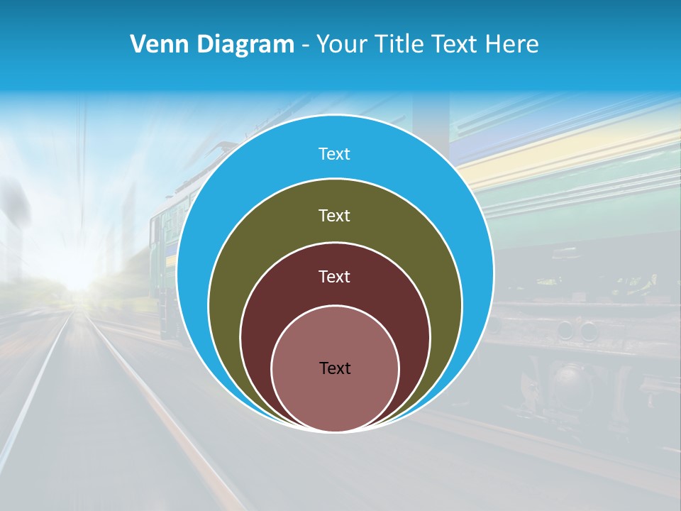 Scenic Transportation Transport PowerPoint Template