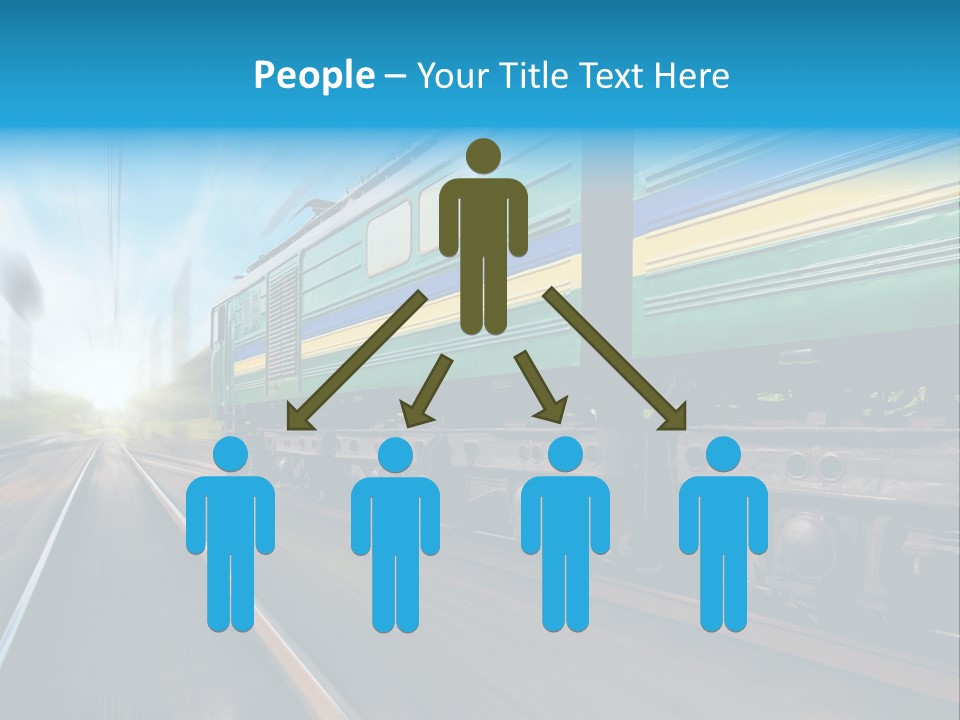 Scenic Transportation Transport PowerPoint Template