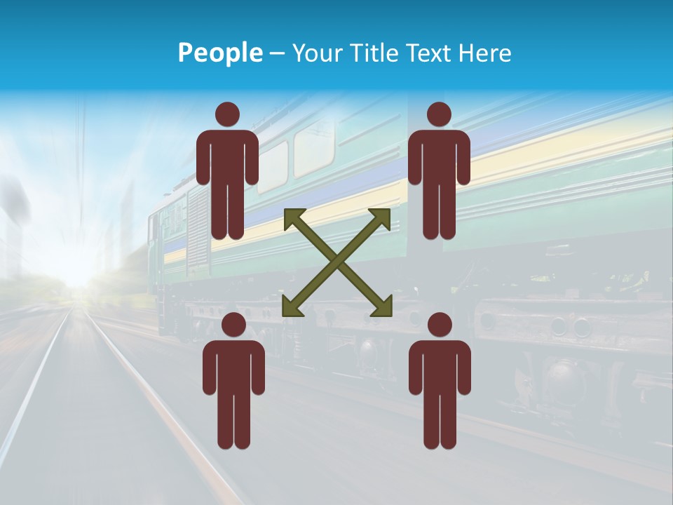 Scenic Transportation Transport PowerPoint Template