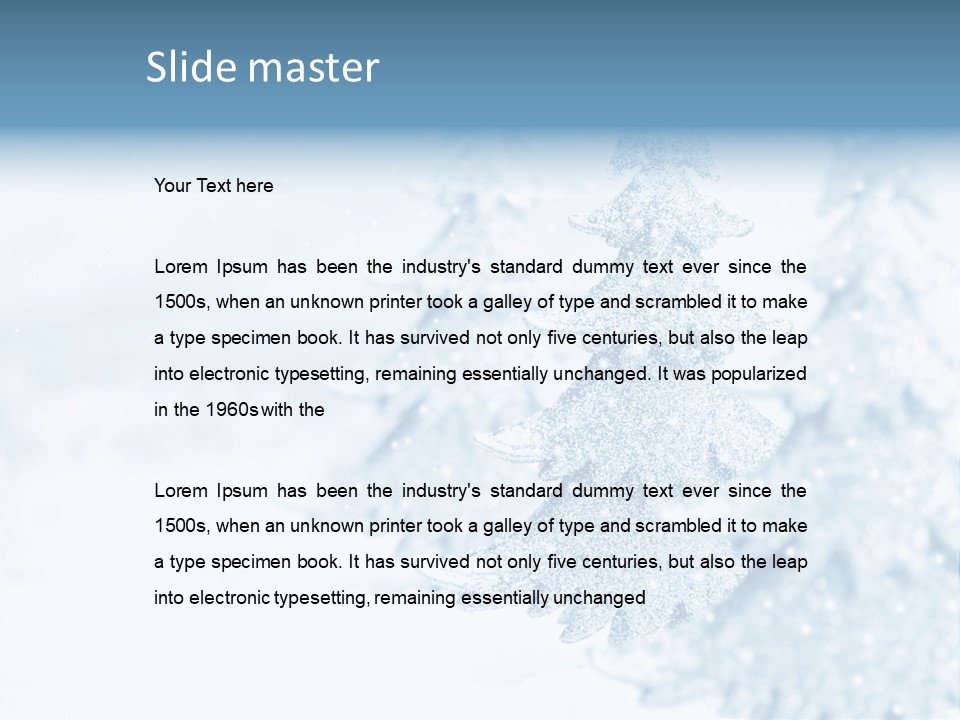 Curly Shiny Hairstyle PowerPoint Template