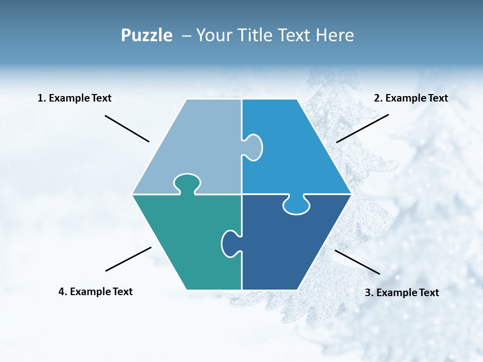 Curly Shiny Hairstyle PowerPoint Template