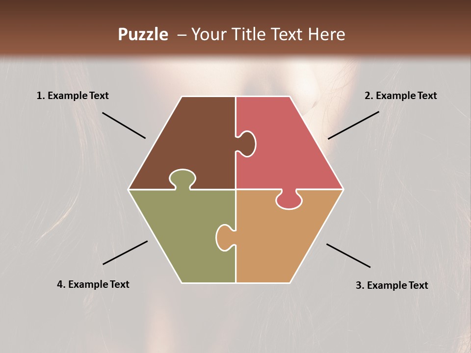 Beauty Pure Wavy PowerPoint Template