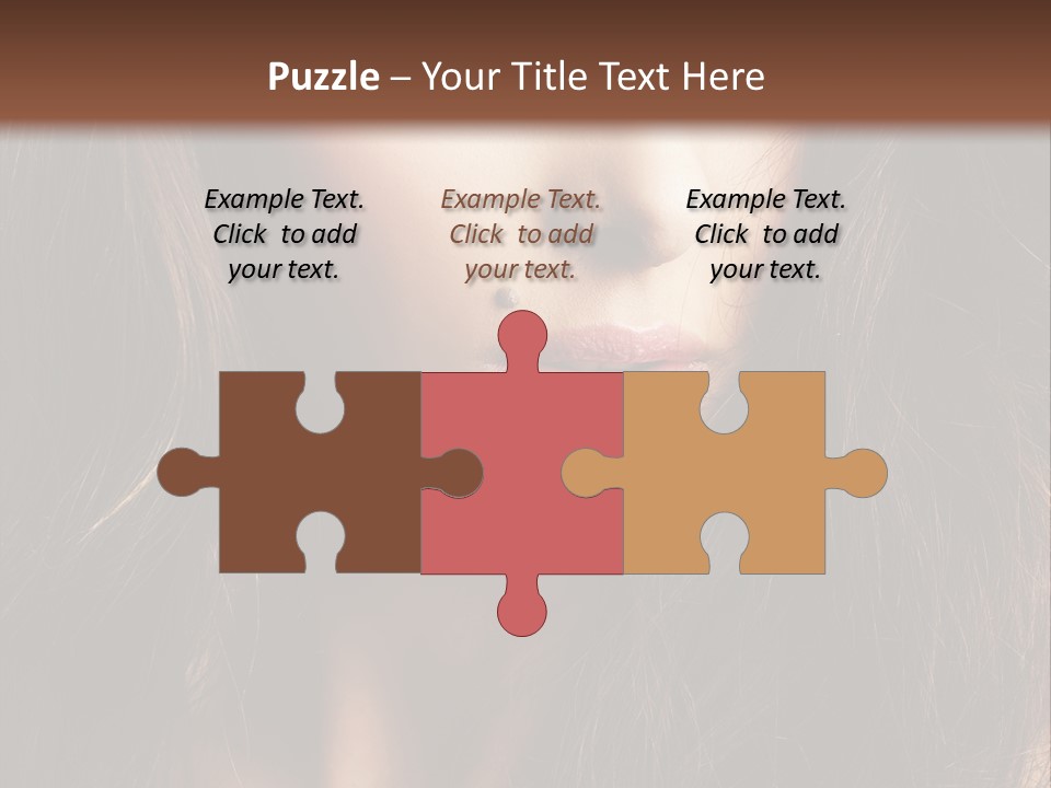 Beauty Pure Wavy PowerPoint Template