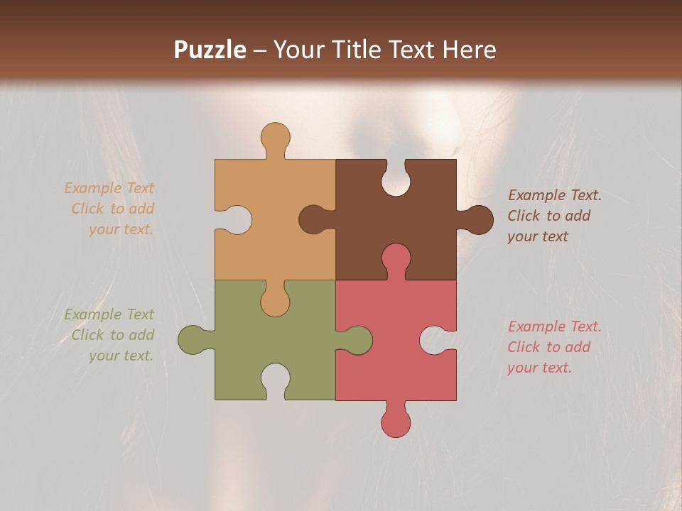 Beauty Pure Wavy PowerPoint Template