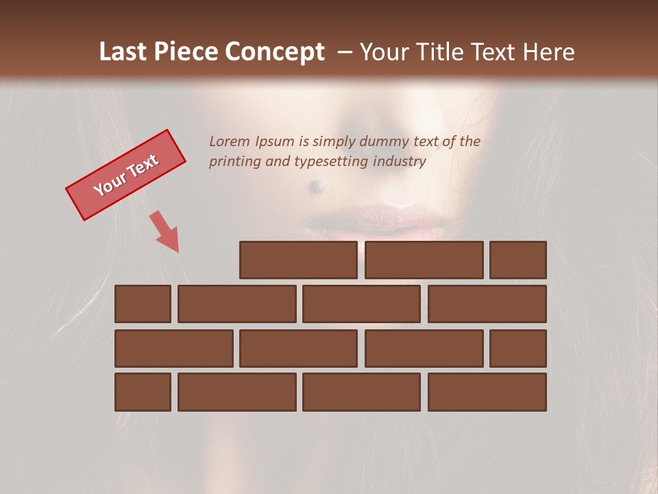 Beauty Pure Wavy PowerPoint Template