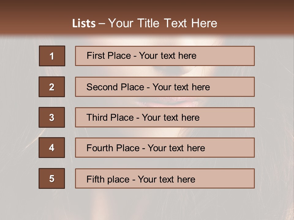 Beauty Pure Wavy PowerPoint Template
