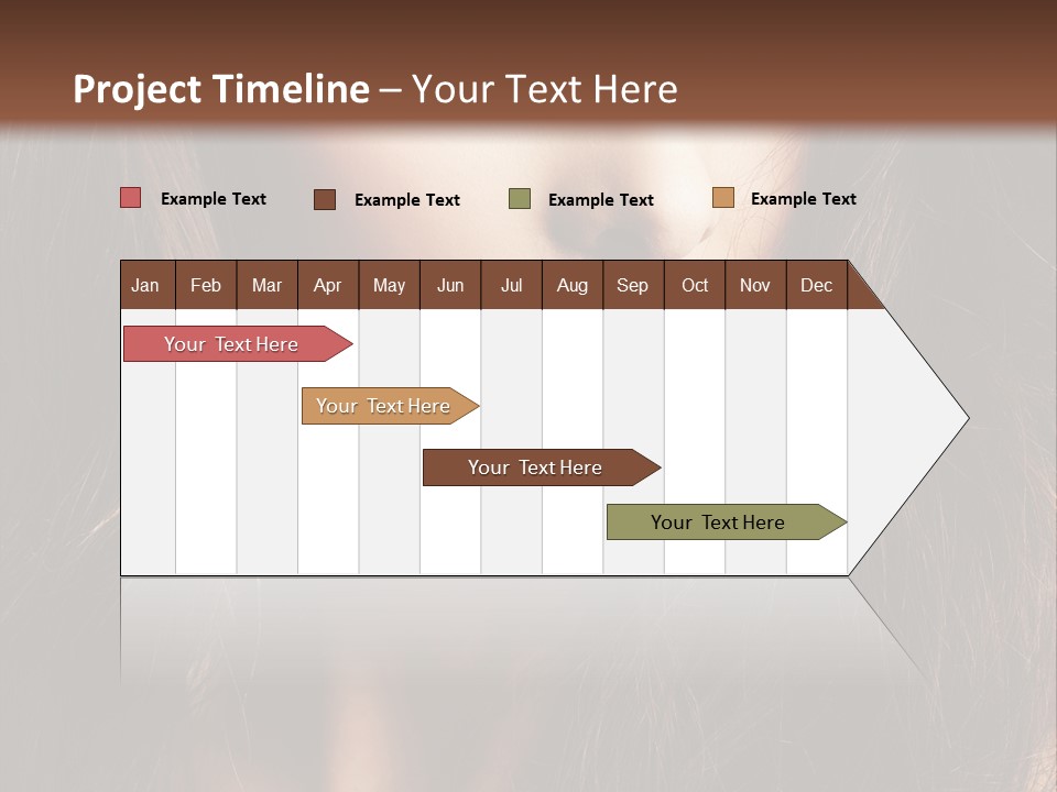 Beauty Pure Wavy PowerPoint Template