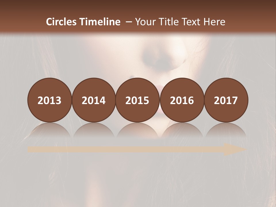 Beauty Pure Wavy PowerPoint Template