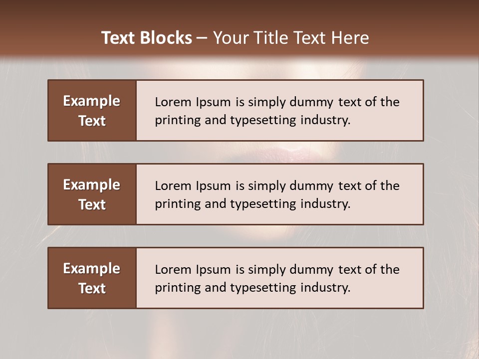 Beauty Pure Wavy PowerPoint Template