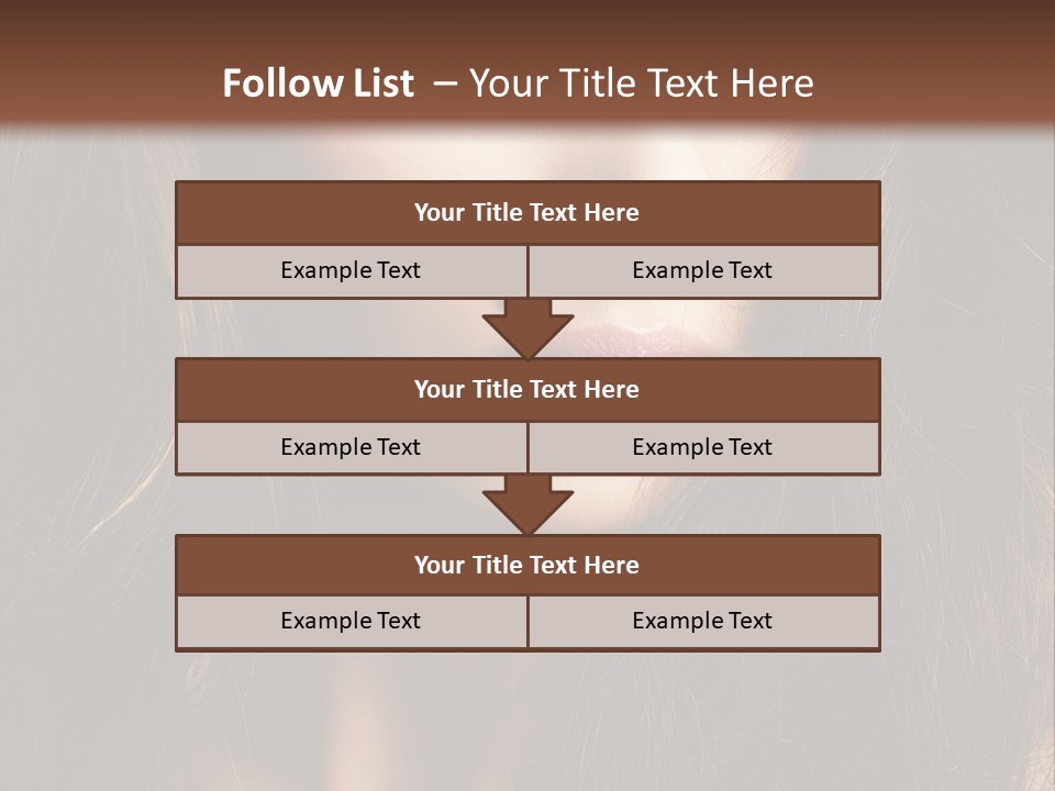 Beauty Pure Wavy PowerPoint Template