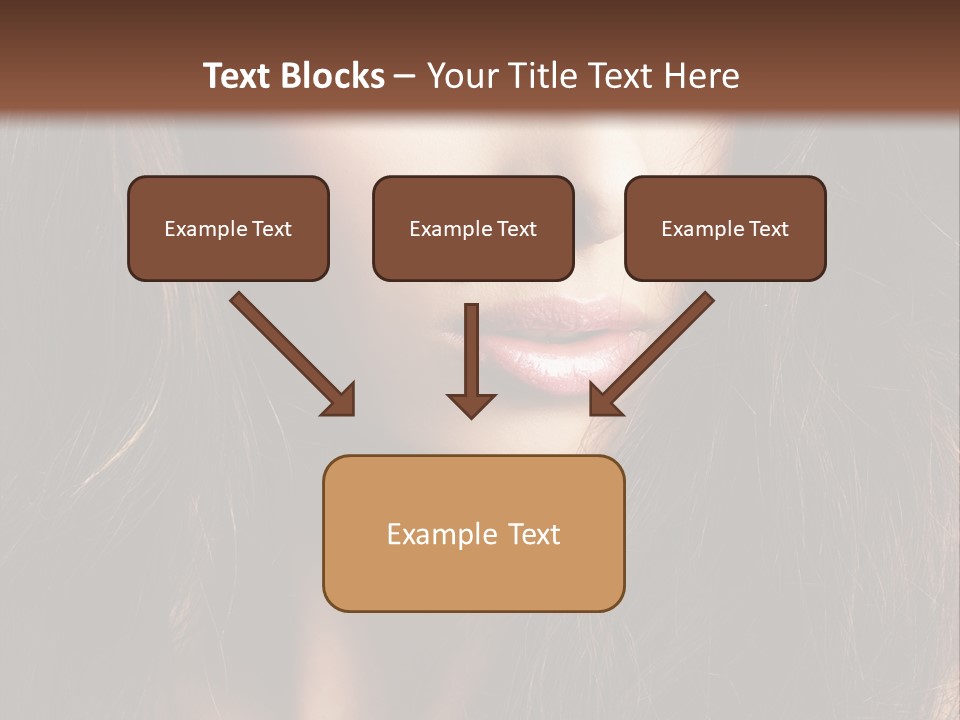 Beauty Pure Wavy PowerPoint Template