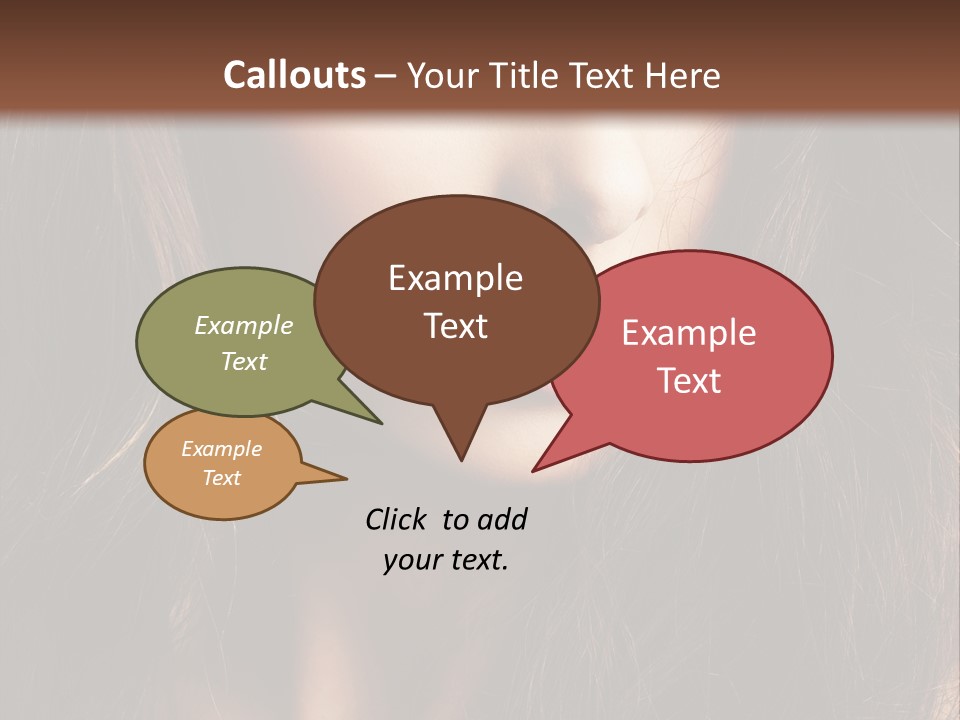 Beauty Pure Wavy PowerPoint Template