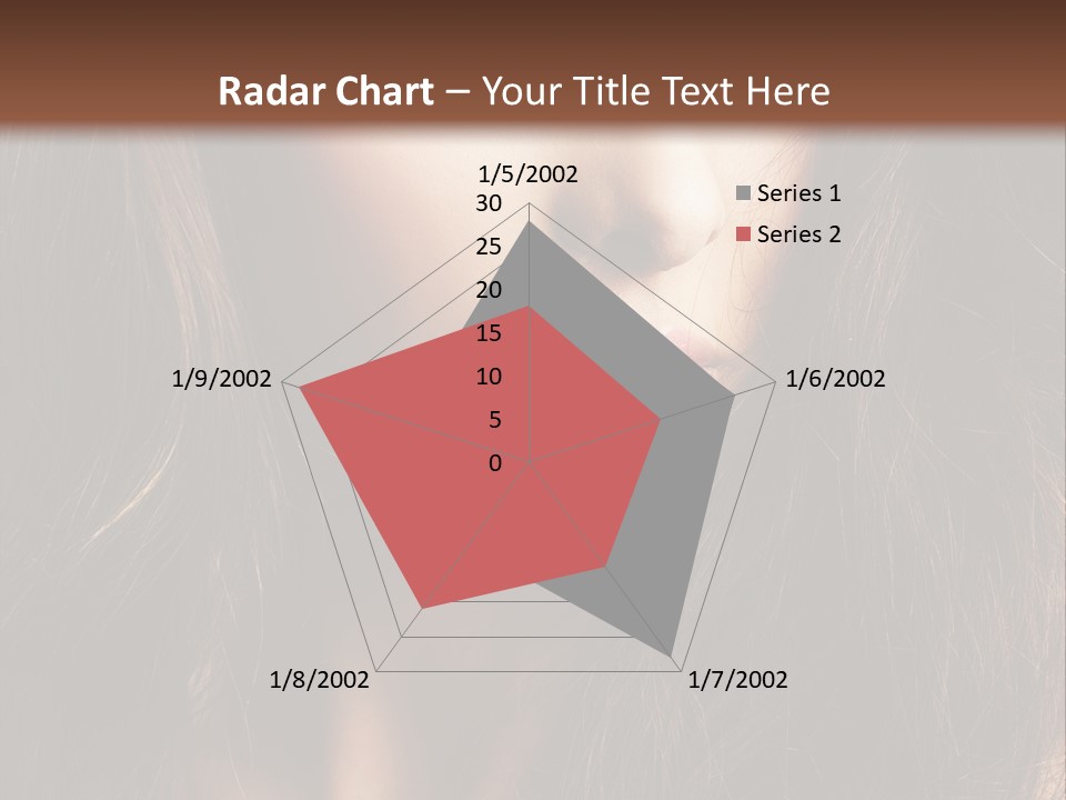 Beauty Pure Wavy PowerPoint Template