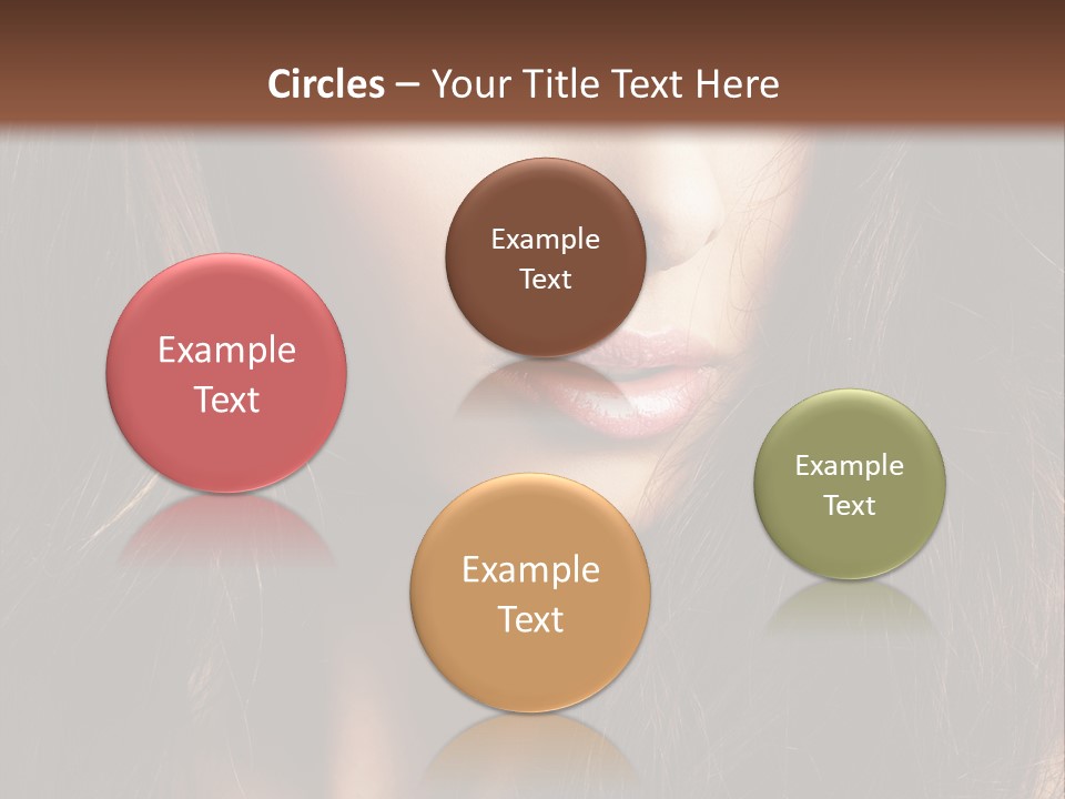 Beauty Pure Wavy PowerPoint Template