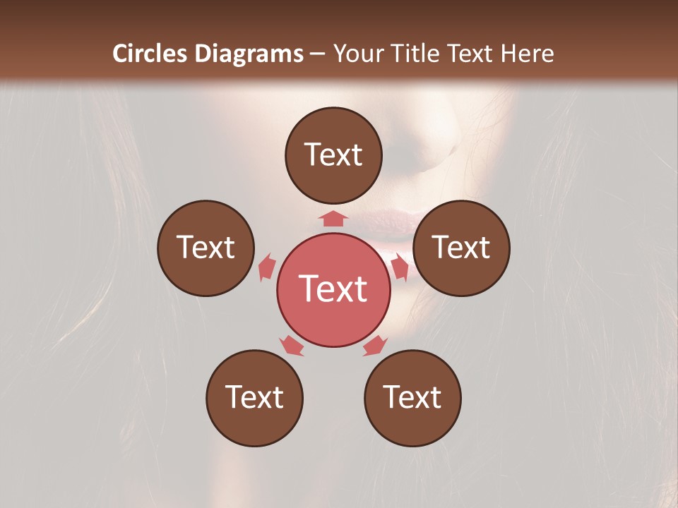 Beauty Pure Wavy PowerPoint Template