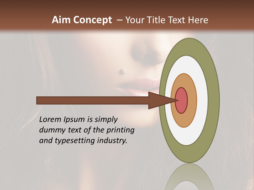 Beauty Pure Wavy PowerPoint Template