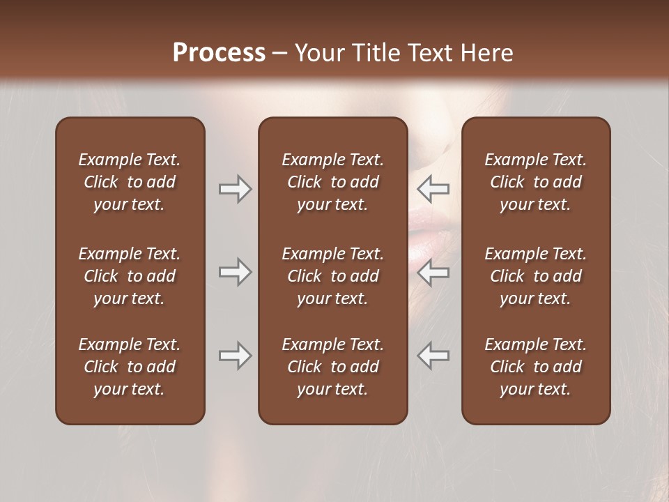 Beauty Pure Wavy PowerPoint Template