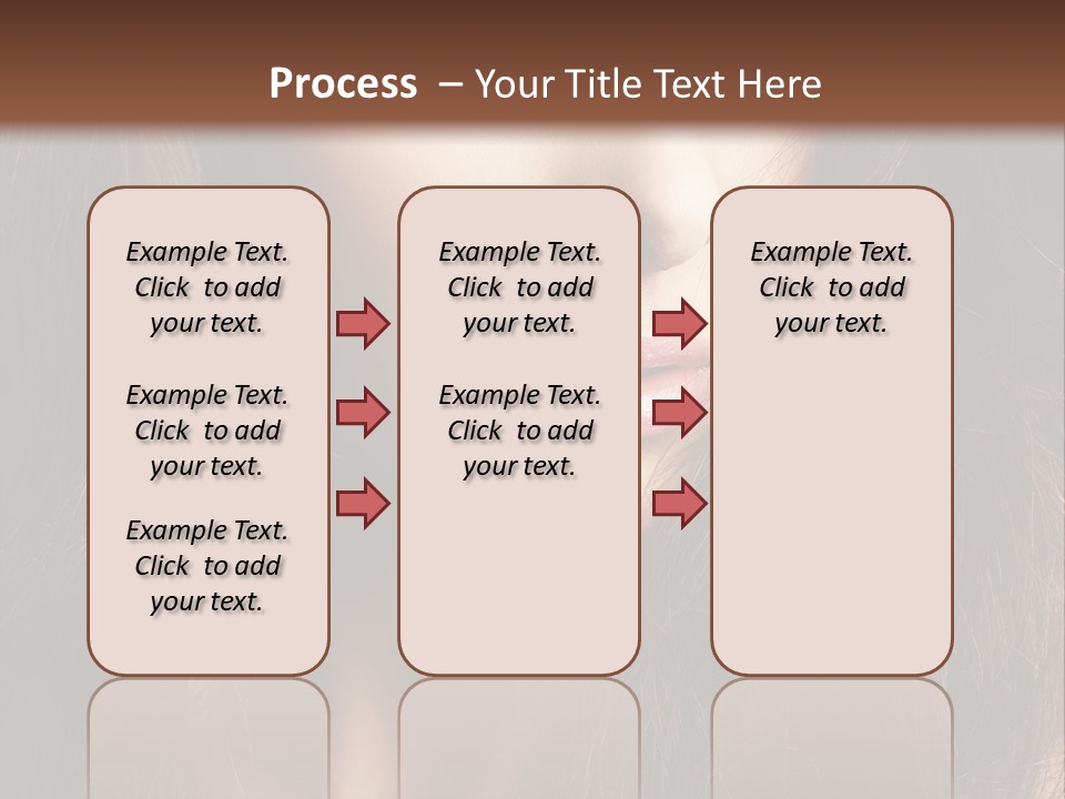 Beauty Pure Wavy PowerPoint Template