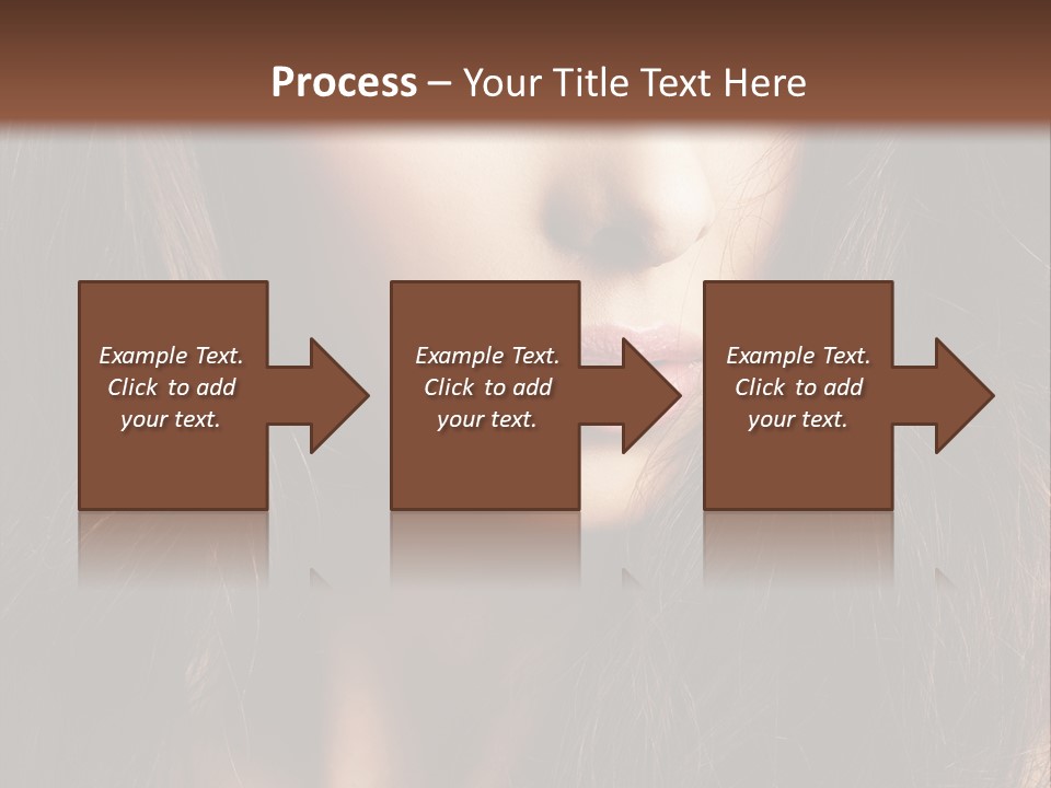 Beauty Pure Wavy PowerPoint Template