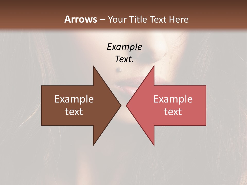 Beauty Pure Wavy PowerPoint Template