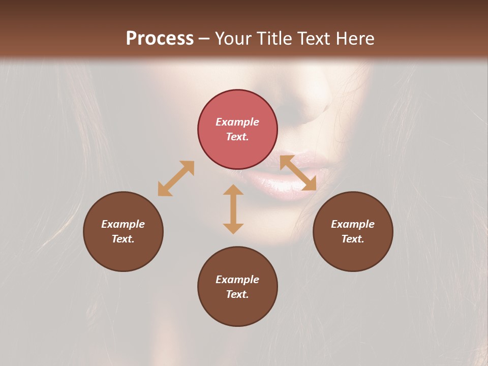 Beauty Pure Wavy PowerPoint Template