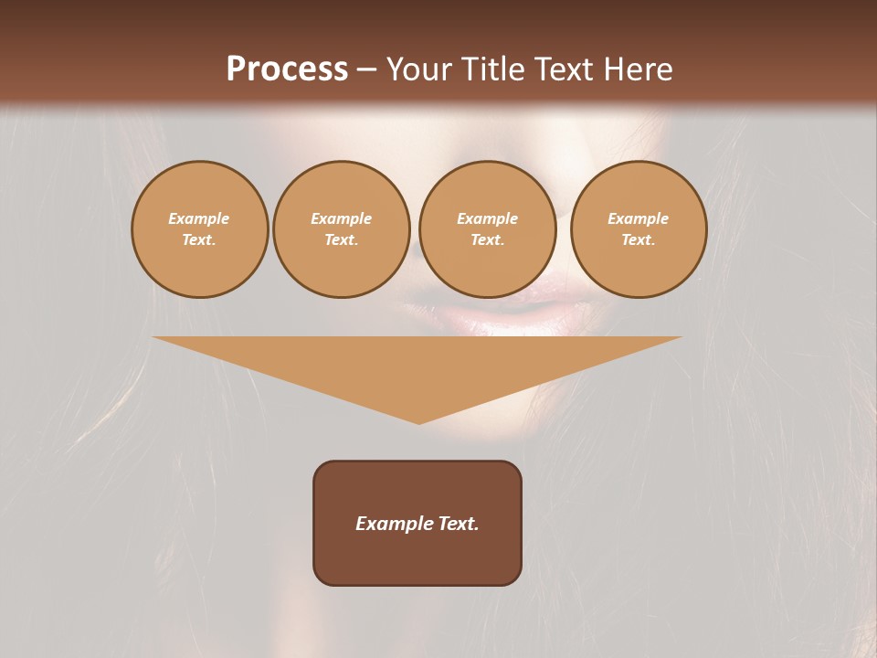Beauty Pure Wavy PowerPoint Template
