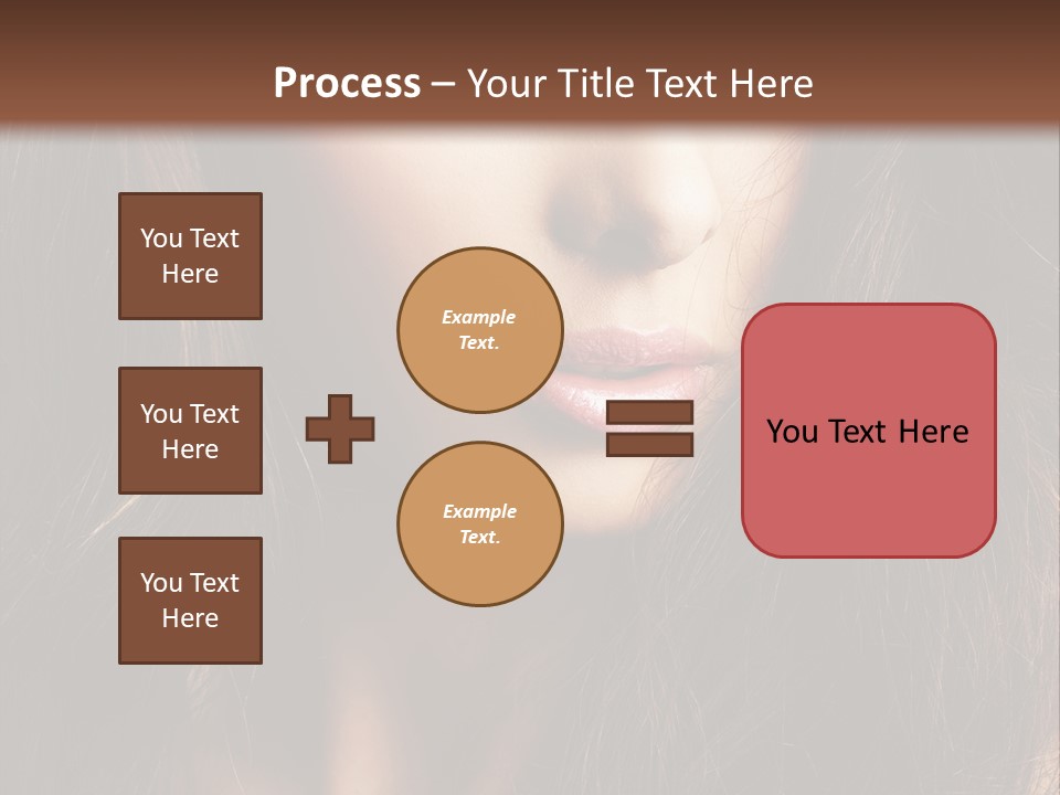 Beauty Pure Wavy PowerPoint Template