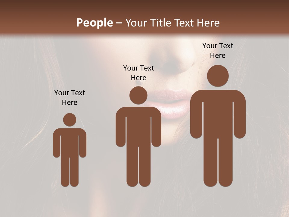 Beauty Pure Wavy PowerPoint Template