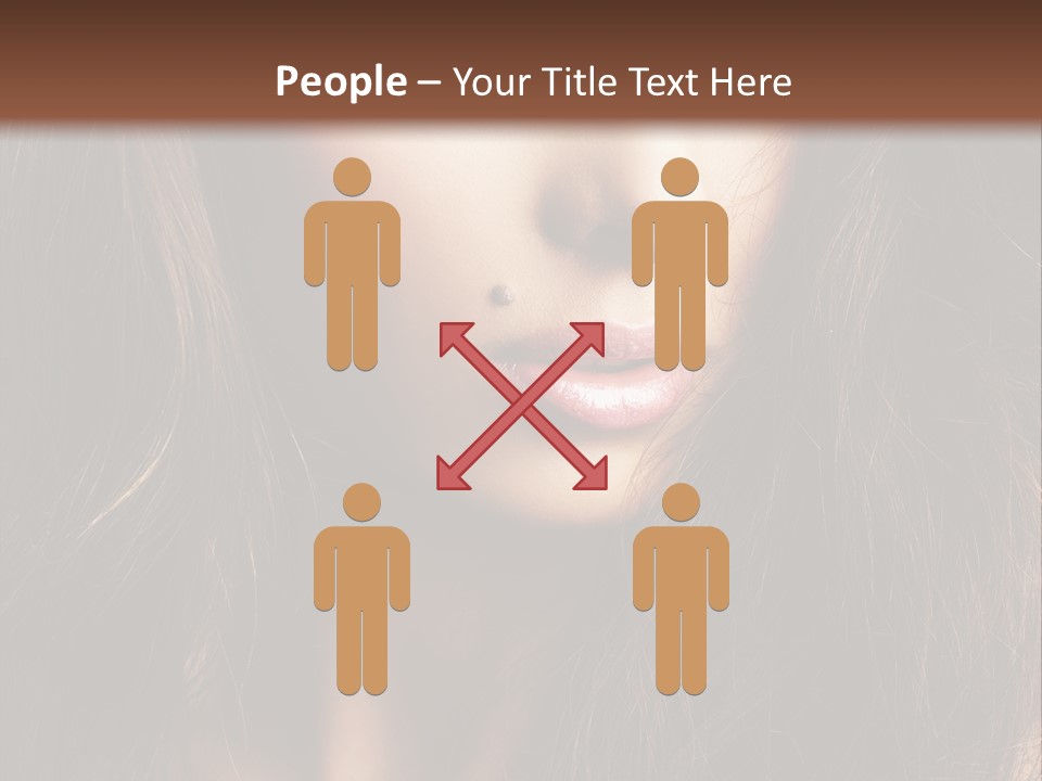 Beauty Pure Wavy PowerPoint Template