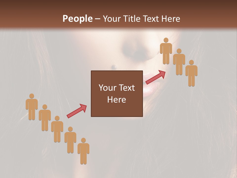 Beauty Pure Wavy PowerPoint Template