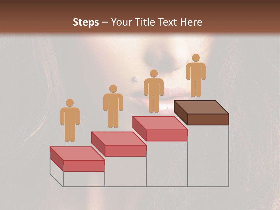 Beauty Pure Wavy PowerPoint Template