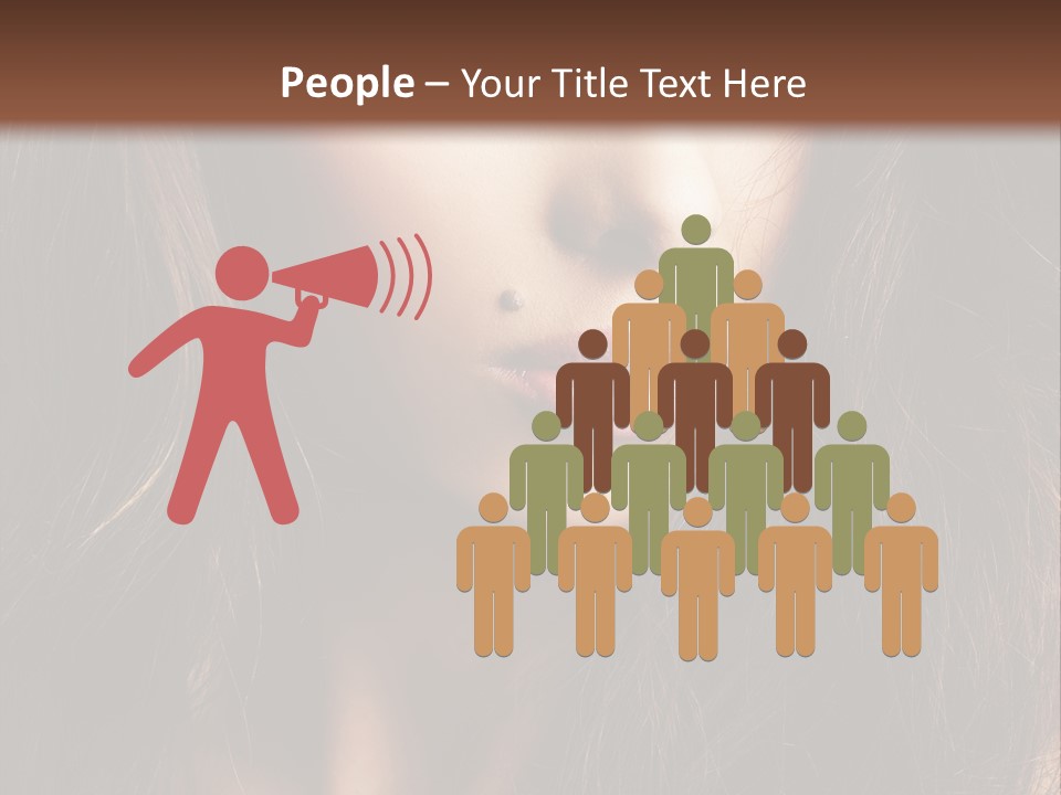 Beauty Pure Wavy PowerPoint Template