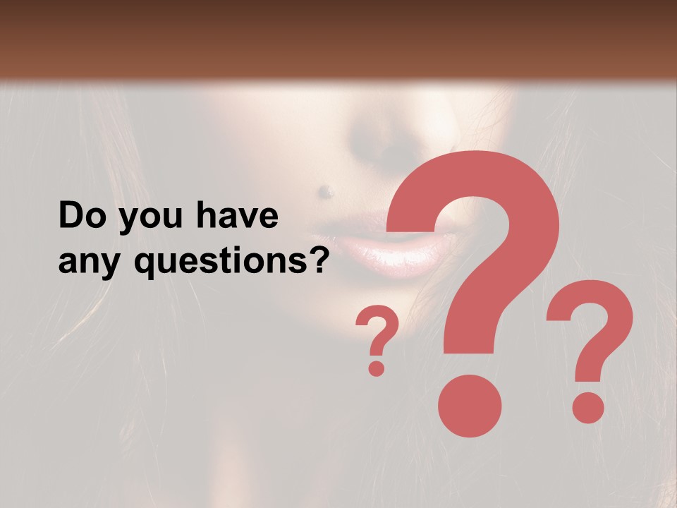 Beauty Pure Wavy PowerPoint Template