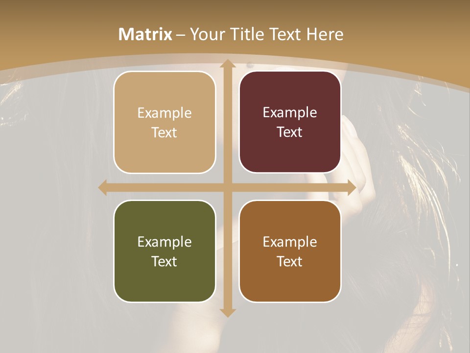 Person Cute Natural PowerPoint Template