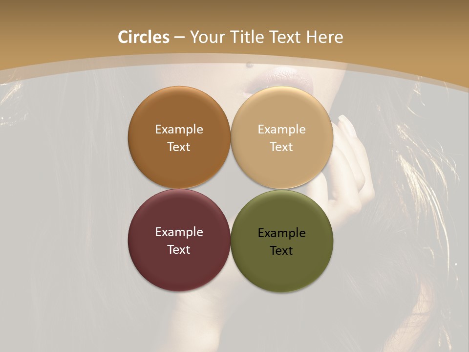 Person Cute Natural PowerPoint Template