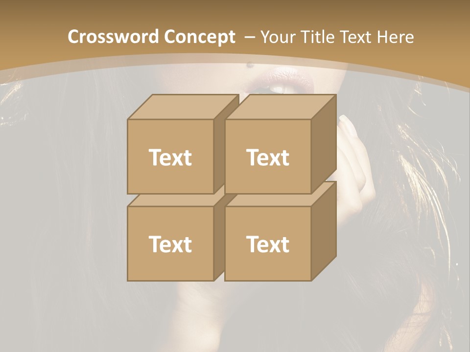Person Cute Natural PowerPoint Template