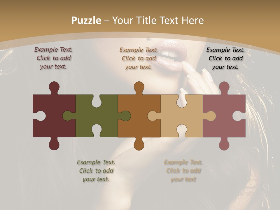 Person Cute Natural PowerPoint Template