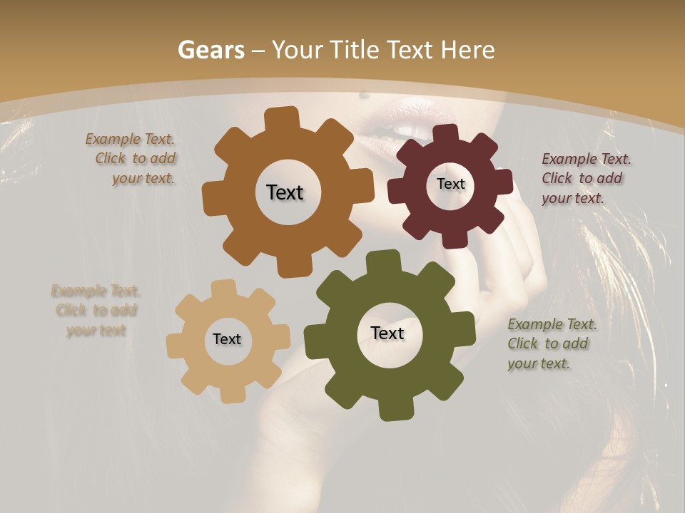 Person Cute Natural PowerPoint Template