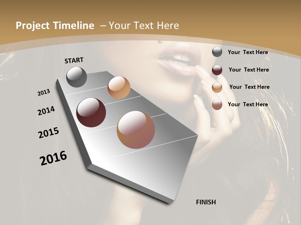 Person Cute Natural PowerPoint Template