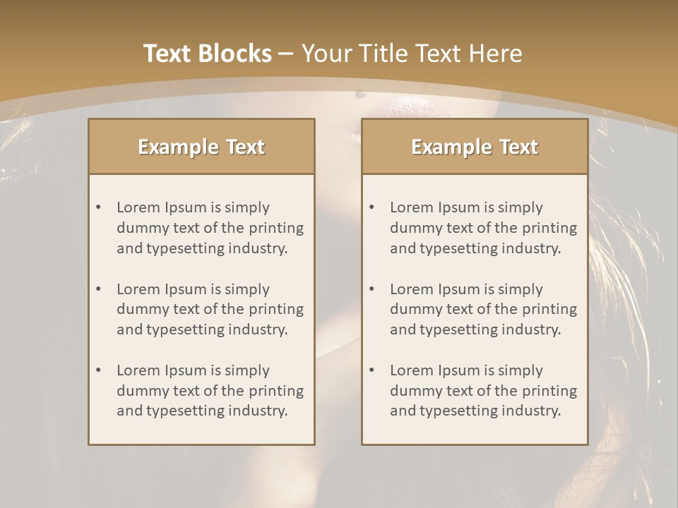 Person Cute Natural PowerPoint Template