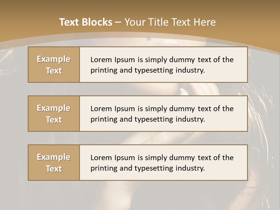 Person Cute Natural PowerPoint Template