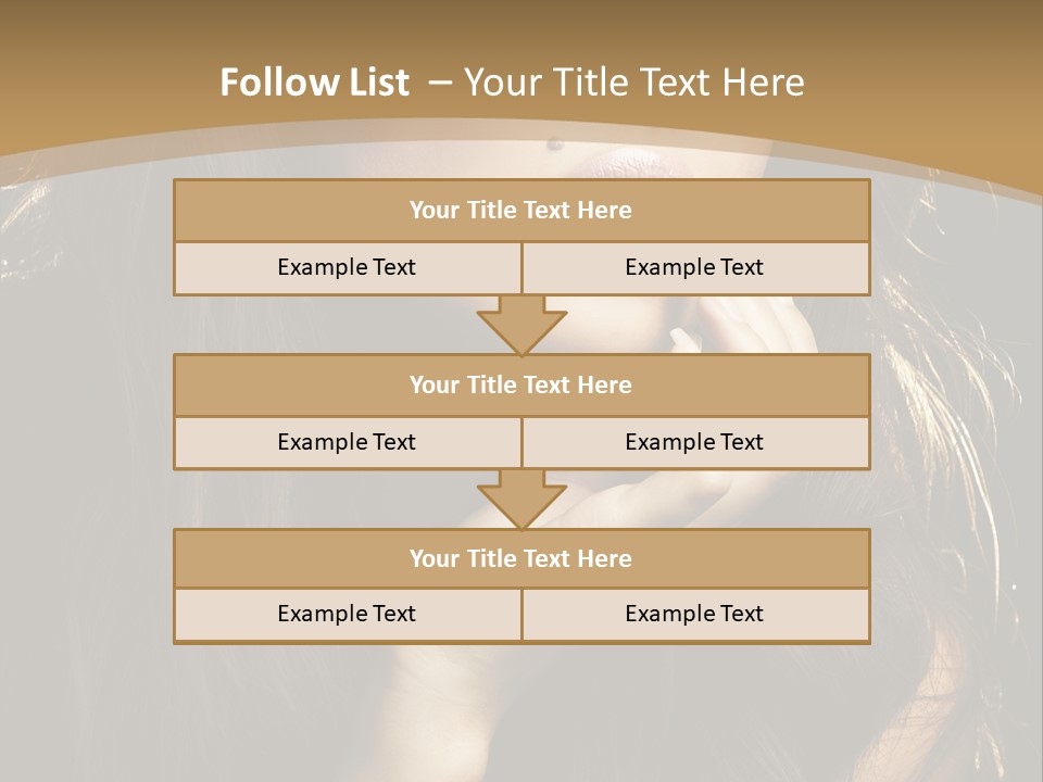 Person Cute Natural PowerPoint Template