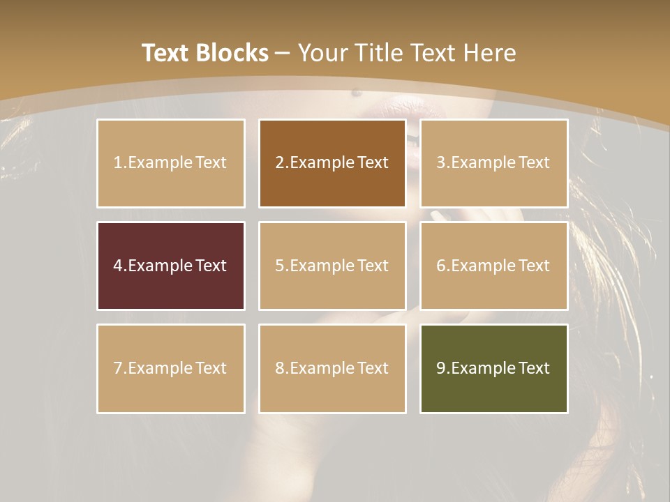 Person Cute Natural PowerPoint Template