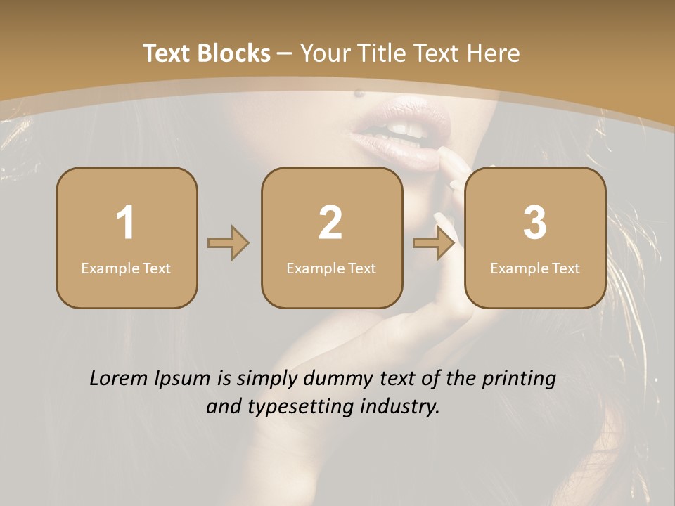 Person Cute Natural PowerPoint Template